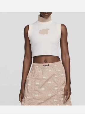 NWT Nike Women's Naomi Osaka Mock-Neck Cropped Tank Top